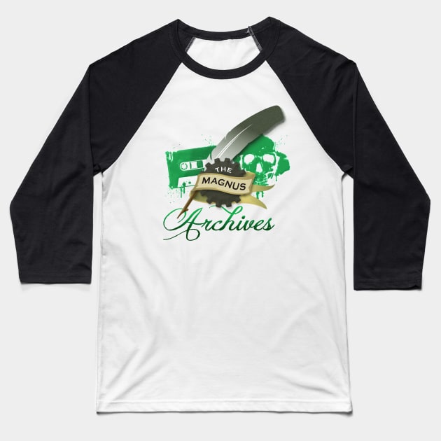 The Magnus Archives Baseball T-Shirt by sighitalian